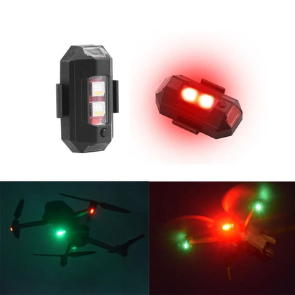Mini Drone Strobe Light - 6 Color Anti-Collision Signal Lamp for DJI Neo Mini 4 Pro Mini 2 4K Mavic 3 Lightweight Accessory