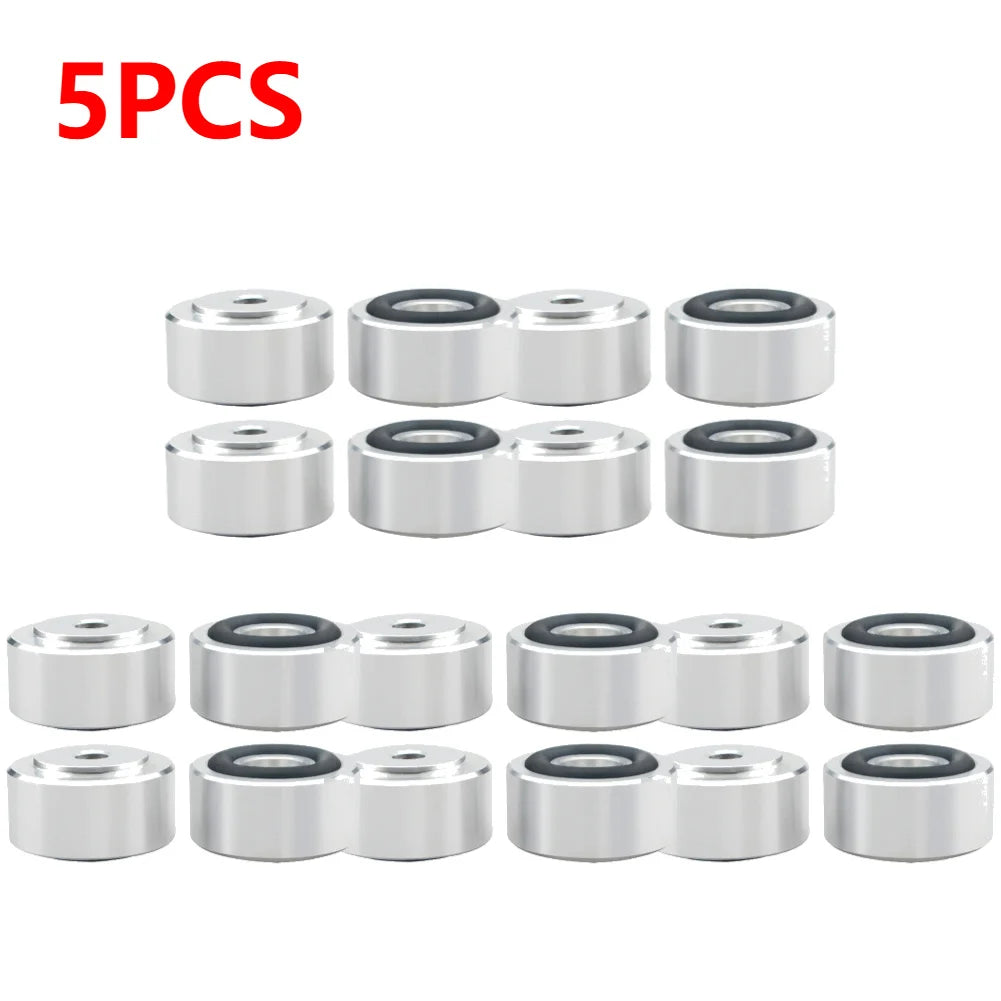 4/8Pcs HiFi Speaker Isolation Spikes – Aluminum Alloy Stand Feet Pads for Speakers & DAC