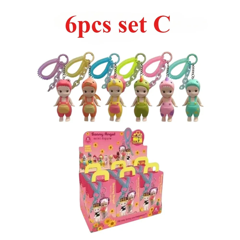 Candy House Keychain Blind Box – Cute Handmade Doll Bag Pendant for Girls