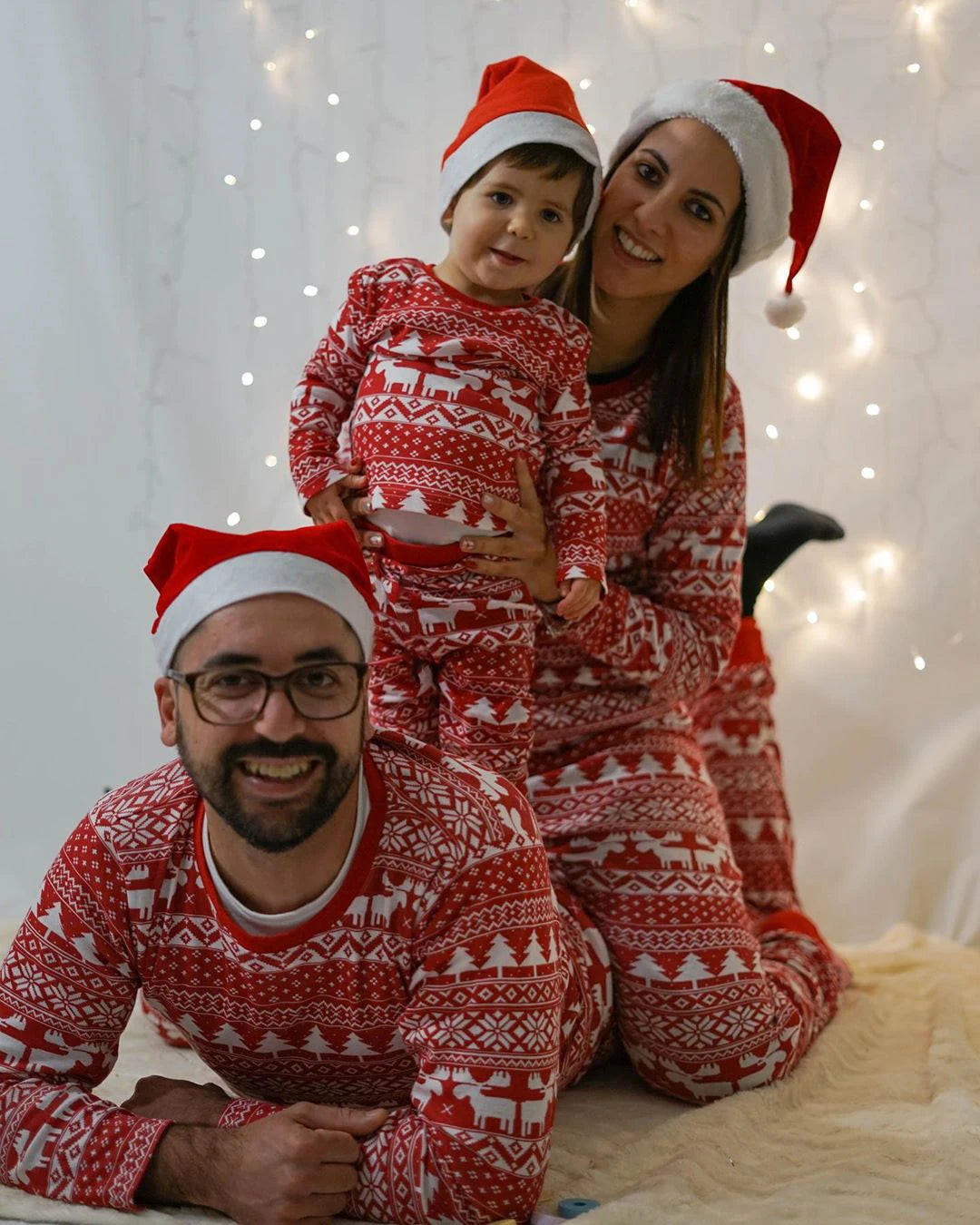 Mommy and Me Christmas Pajamas Set 2023 - Soft & Cute 2-Piece Sleepwear for Family, Adults & Kids Xmas Outfits