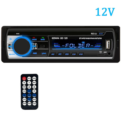 1 Din Car Radio Stereo - Bluetooth MP3 Player with FM Radio, USB, AUX Input & Digital Audio System