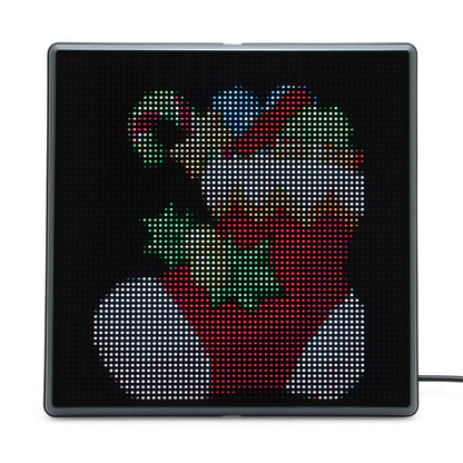 RGB LED Pixel Display Panel Lamp – 16x16 / 32x32 / 64x64 Programmable App Control Creative Art Screen Night Light for Anime & Gaming Room Decor