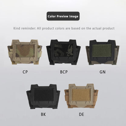 Agilit Style Tactical Helmet Rear Pouch - Battery Storage and Counterweight Bag for NVG Night Vision Gear and OPS-CORE Helmet Covers