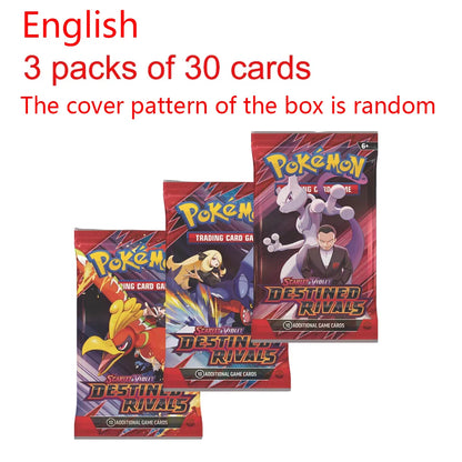 360Pcs Pokemon Cards – Destined Rivals Prismatic Evolutions Scarlet & Violet PALDEAN English Booster Pack
