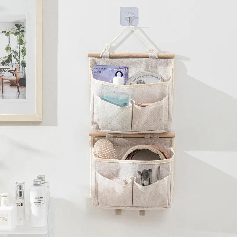 Wall & Door Hanging Storage Bag – Waterproof Underwear Organizer, Sundries Pouches for Closet and Home Decor