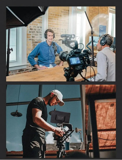 LED Video Light with Tripod – Studio & Conference Lighting for Live Streaming, TikTok, Zoom, Photography