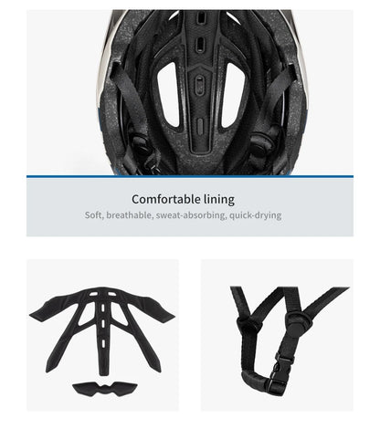 BATFOX MTB Cycling Helmet — Integrally-Molded Mountain Bike Helmet for Speed & Safety