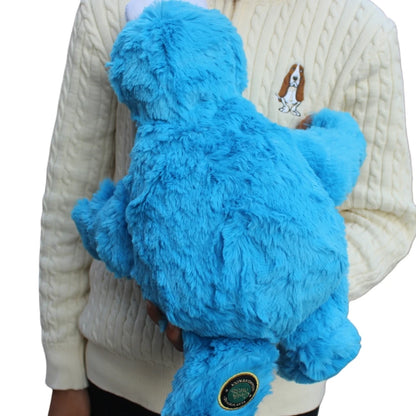 35cm Cookie Monster Plush Toy - Soft Stuffed Educational Toy for Children