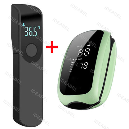 Rechargeable Digital Infrared Thermometer - Non-Contact Body Temperature Monitor for Adults and Infants with LCD Display