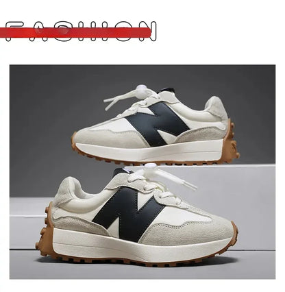 Children's Trendy Cushioned Sports Shoes - Soft Sole Lace-Up Running & Basketball Shoe