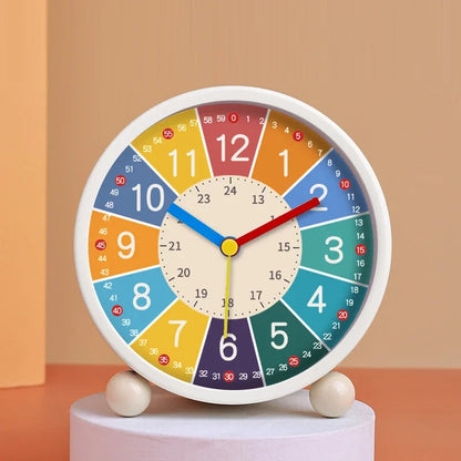 Early Learning Children’s Desktop Alarm Clock – Silent Wake-Up Clock for Bedroom & Living Room