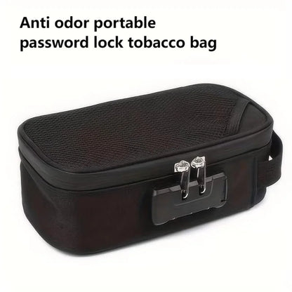 Large-Capacity Smell Proof Bag with Lock — Activated Carbon Deodorizer Portable Pipe Storage Bag