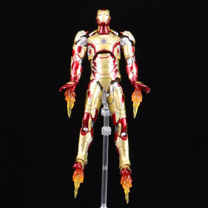 ZD Toys 7" Iron Man Action Figures – Joint Movable MK1 to MK50 Movie Collectible Dolls