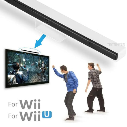 Wireless IR Sensor Receiver Bar for Wii – Infrared Signal Remote Holder with Bluetooth Compatibility