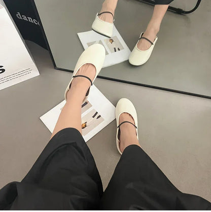 Designer Women’s Flats – Fashionable Slip-On Soft Sole Ballet Shoes, Casual Outdoor Ballerina Shoes for Ladies