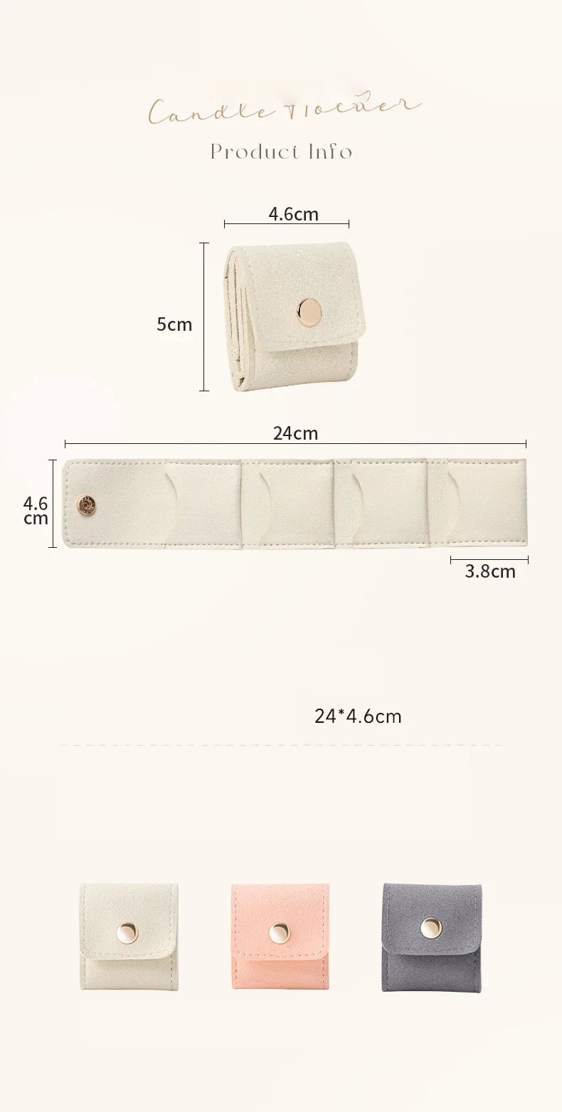Fashion Velvet Jewelry Display & Storage Bag – Foldable Organizer for Rings, Necklaces & Earrings Travel Packing Case
