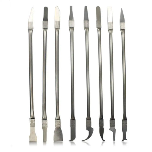Phone Repair Tools Kit – Disassembly Blades, Pry Tools, Metal Kit & Adhesive Remover for CPU & IC Chip Repair   1/2