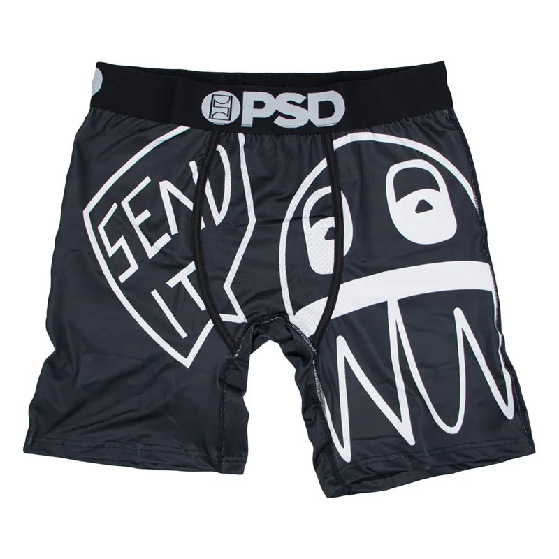 Sexy Men's Underwear - Breathable Printed Boxers & Trunks, Plus Size Lingerie Boxer Briefs for Men