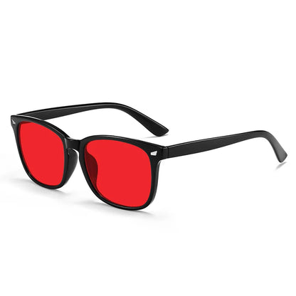 Anti-Blue Light Glasses – Red, Orange & Yellow Lens Filter for Better Sleep, Men & Women