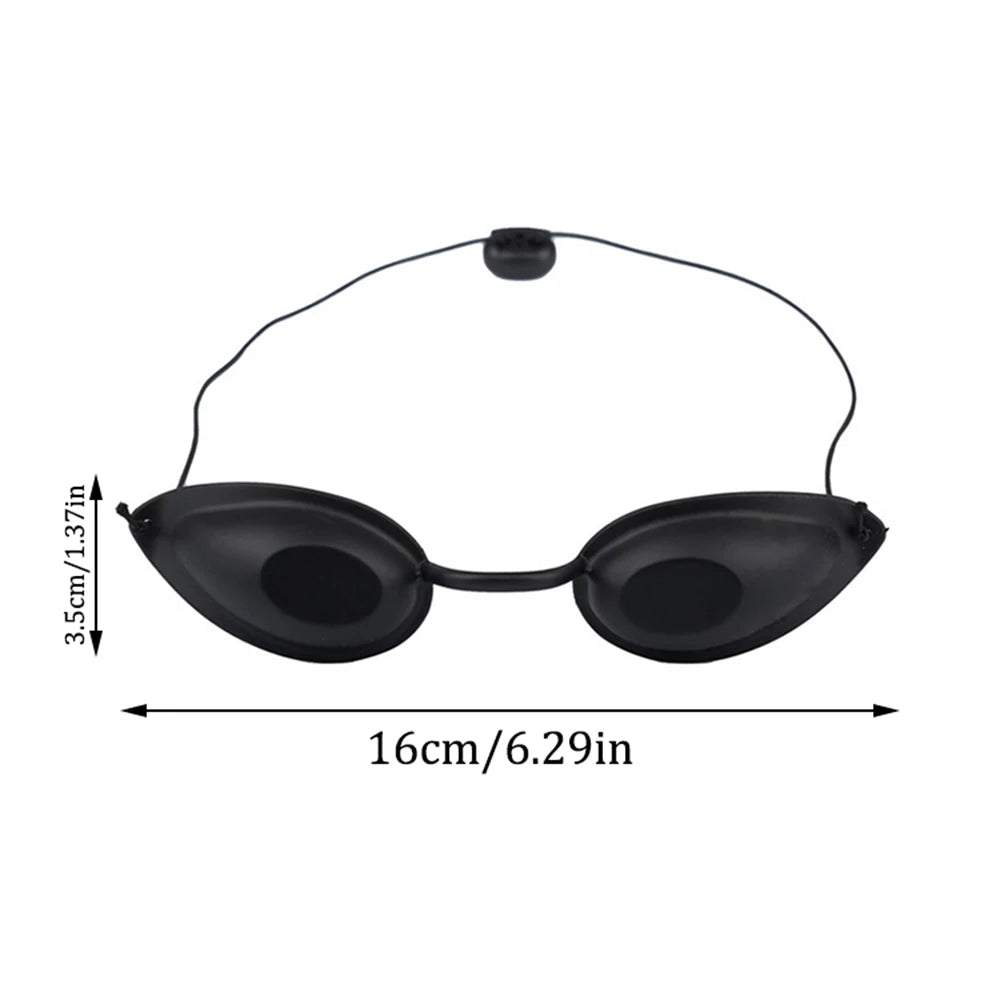 Laser Beauty Eye Mask - Photon Rejuvenation Goggles with Thickened Silicone Sun-Shading Cover
