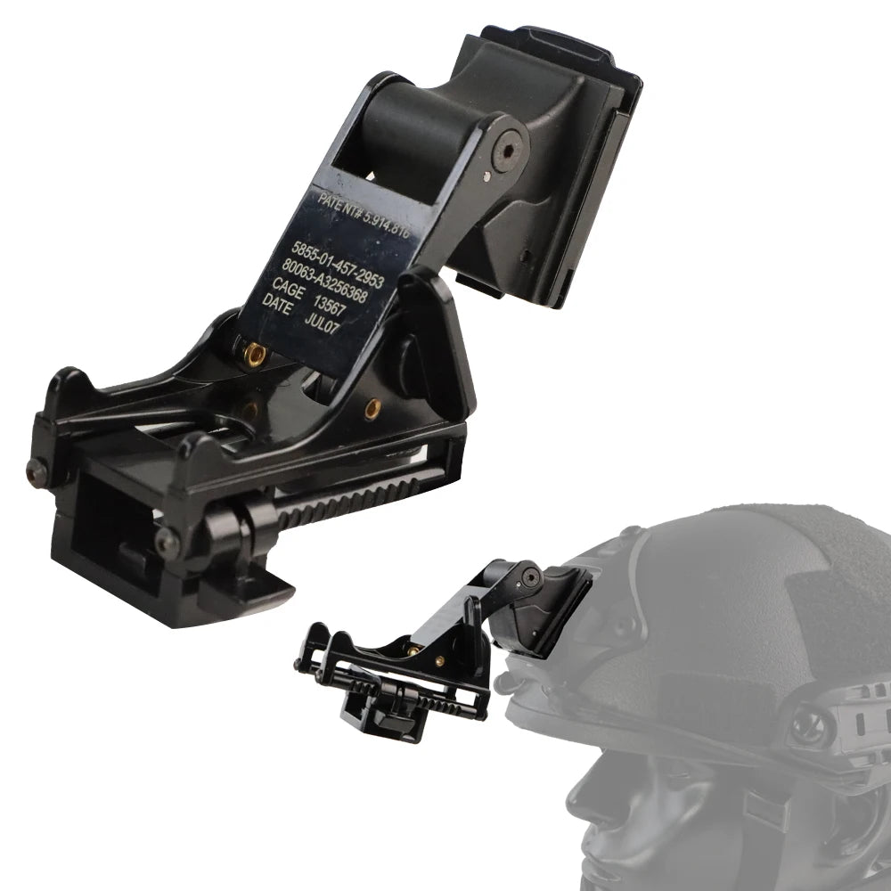 BOOIU Tactical Helmet Night Vision Mount – NVG PVS-14/PVS-7 Fast MICH Helmet Bracket Accessories