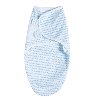 100% Cotton Newborn Swaddle Sleep Sack – Thick Infant Baby Wrap Cocoon Diaper Bag (INSULAR Summer)
