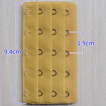 2PCS/4PCS Strap Extender Set – 3-Hook, 5-Row Adjustable Candy Color Bra Extenders for Women