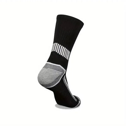 Men’s Athletic Sports Socks - 10 Pairs Breathable Crew Socks for Running, Basketball & Fitness