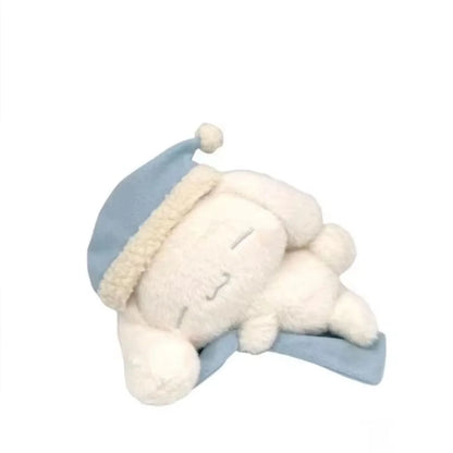 Cinnamoroll Sleeping Plush Pillow - Soft Huggable Stuffed Animal & Cute Bedroom Gift
