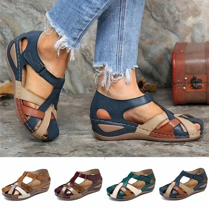 Women Summer Sandals - Lightweight Comfortable Casual Beach Shoes for Indoor & Outdoor Wear
