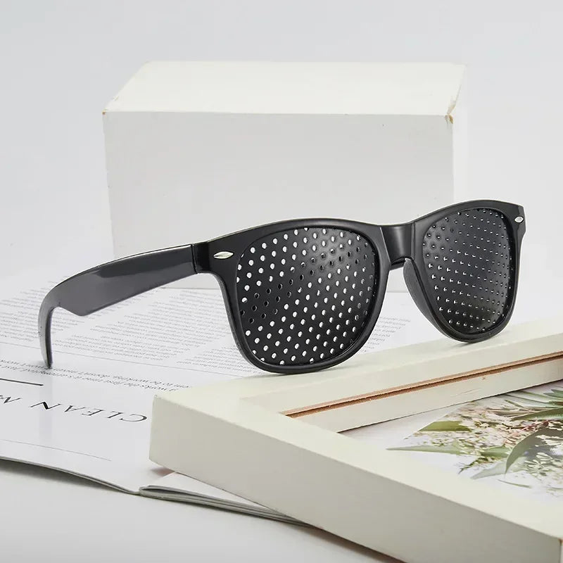 Anti-Myopia Pin Hole Glasses – Vision Correction & Eye Fatigue Relief for Men & Women