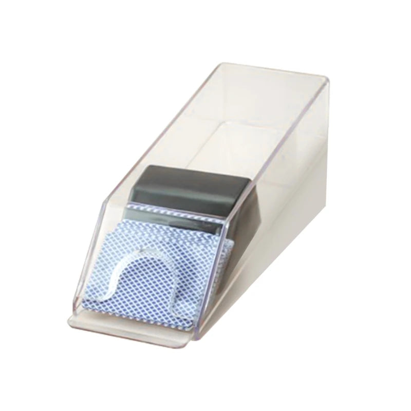 4/6-Deck Acrylic Blackjack Dealing Shoe – Durable Poker Dealer Equipment & Card Game Supply
