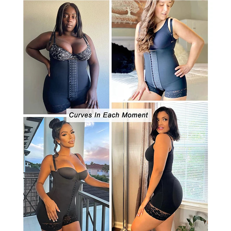 Postpartum Women's Girdle – Slimming Body Shaper with Abdomen & Waist Control Push-Up Panties