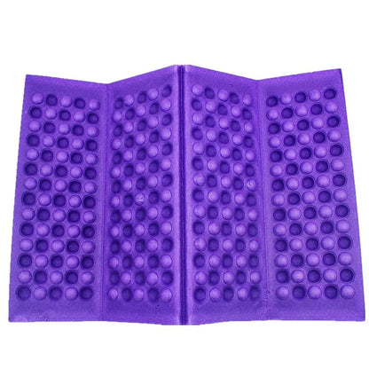 Outdoor Sitting Cushion – Foldable Waterproof XPE Foam Pad, Portable Chair Mat for Camping, 385x275x11mm