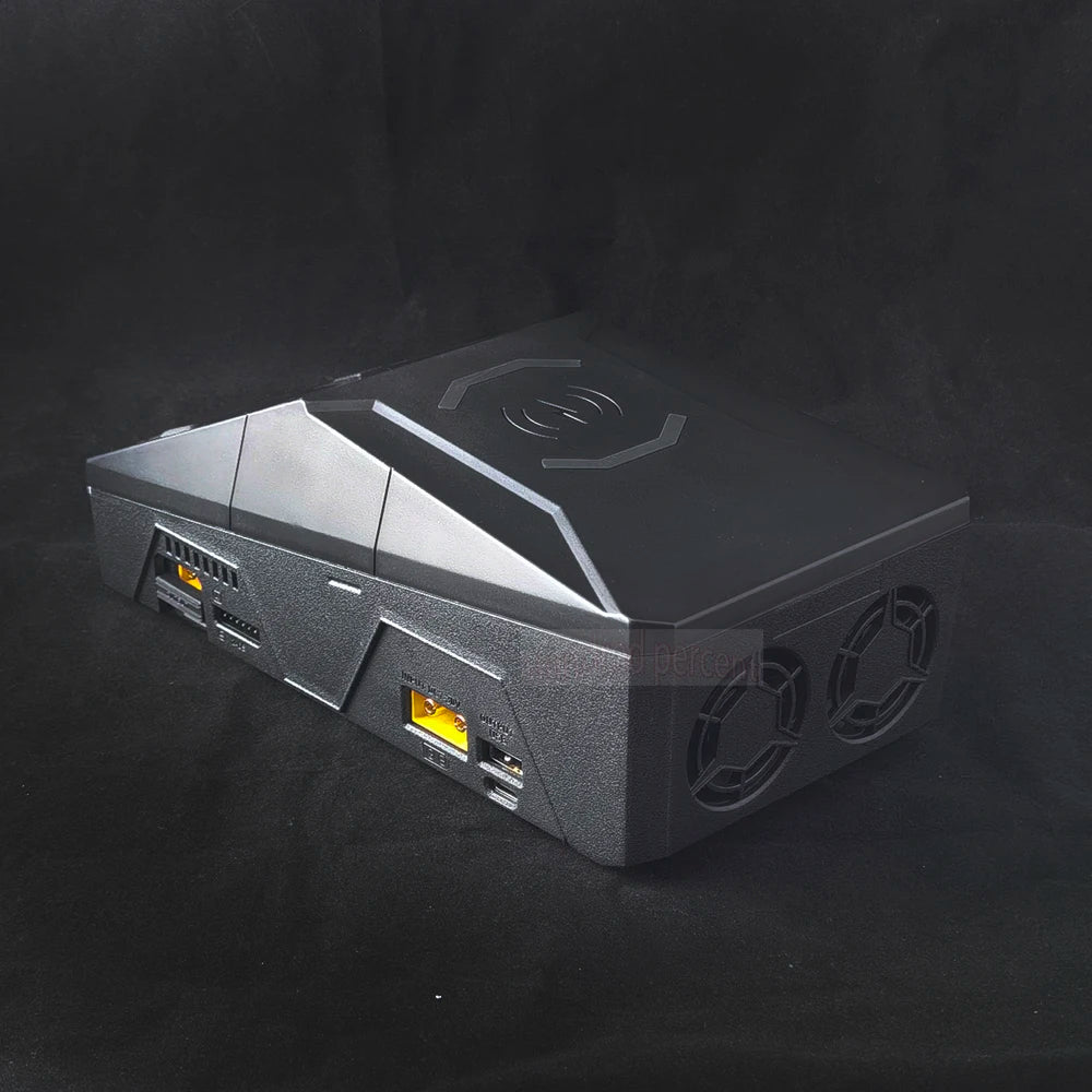 ToolkitRC Q6AC Charger — AC 400W/DC 1000W 4CH with USB A/Type-C, LiPo 1-6S, NiMH 1-16S, PB 1-10S, IPS Display