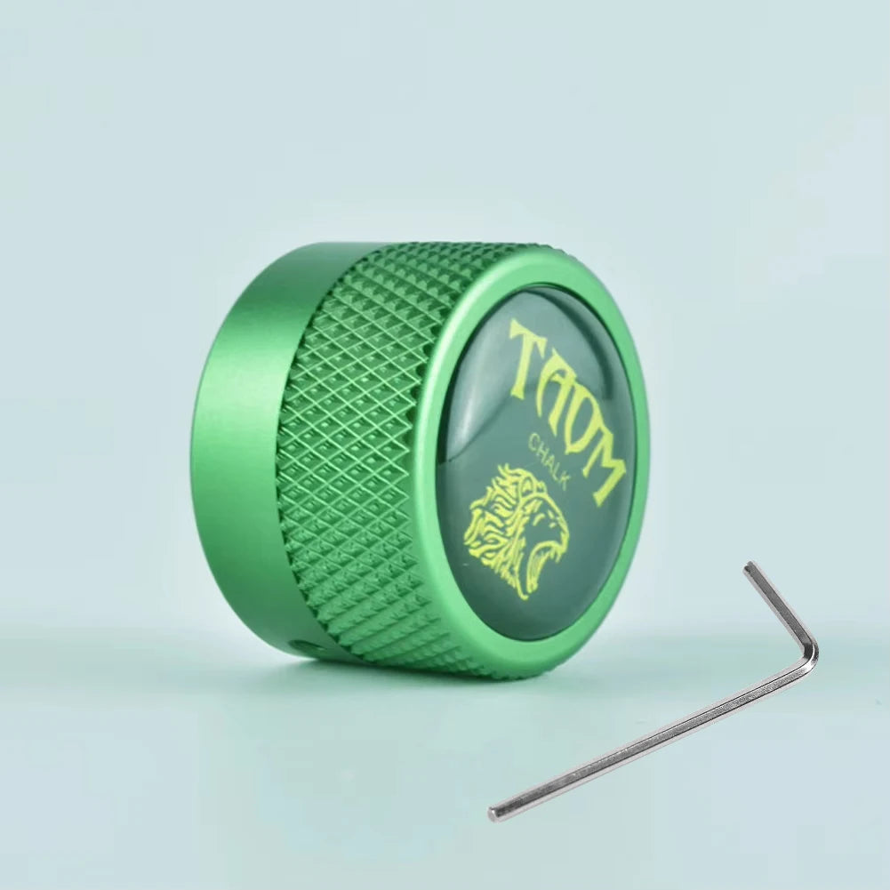 V10 Billiard Cue Chalk - Professional No-Slip Snooker & Pool Chalk in Blue or Green