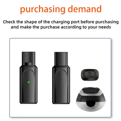 Hobo 12V USB-C Shaver Charger Adapter - Charging Converter for Braun Series 1, 3, 5, 6, 7, 9 & XT5 Electric Razors, Cable Excluded