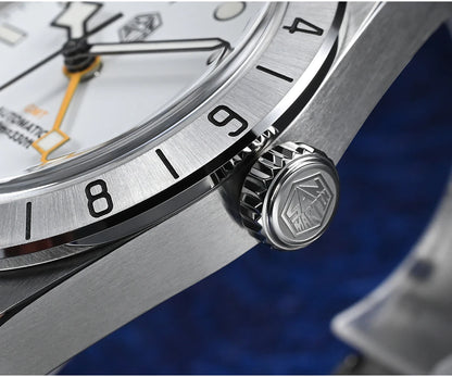 San Martin 39mm NH34 BB GMT Automatic Mechanical Sport Watch — Sapphire Luminous Waterproof 100m for Men Relogio SN0054