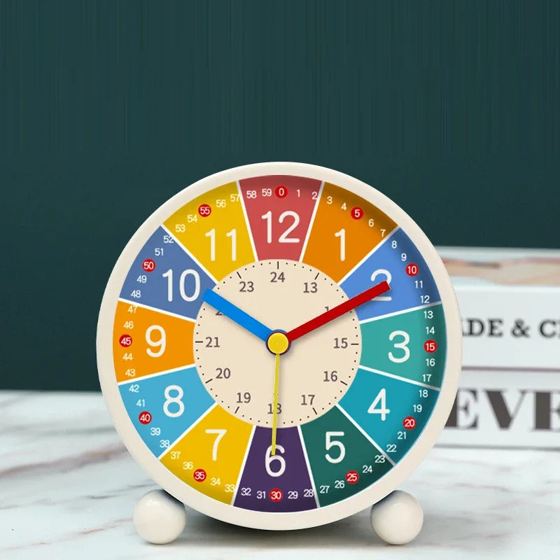 Early Learning Children’s Desktop Alarm Clock – Silent Wake-Up Clock for Bedroom & Living Room