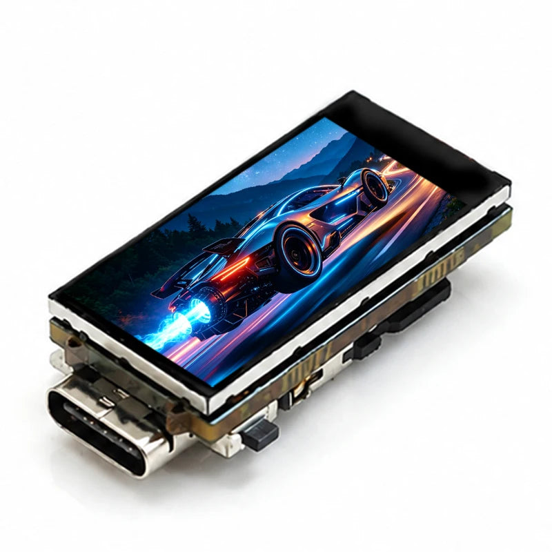 ESP32-C6 LCD Development Board - 0.96" ST7789 Display 160x80 Mini Screen with SD Port for Arduino & LVGL