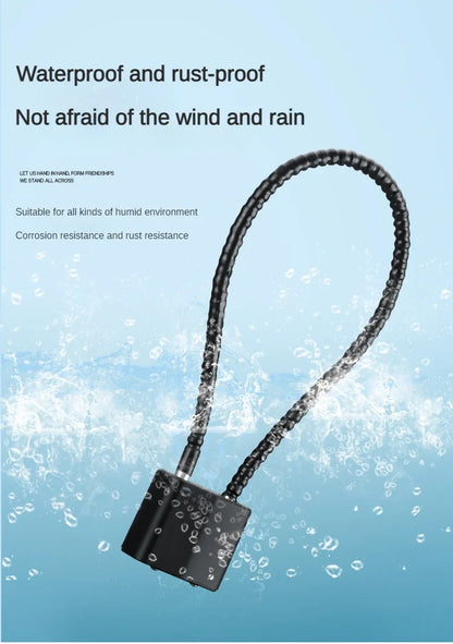 Safety Anti-Theft Hardened Steel Cable Lock – 20/28/38cm Portable Padlock for Guns, Lockers & Outdoor Security