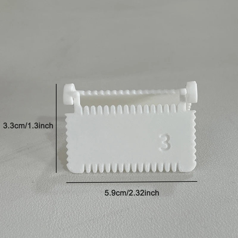 Clip-On Seam Guide - Portable Sewing Edge Guide & Needle Gauge for Quilting and DIY