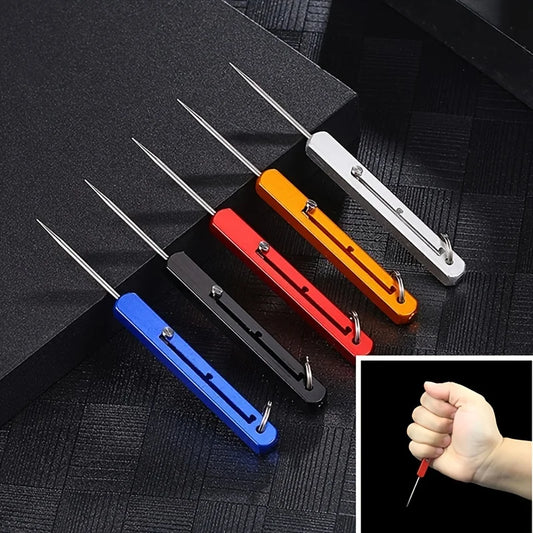 Telescopic Toothpick Tool - Multifunctional Rectangular Single Head Fruit Picking Dental Accessory