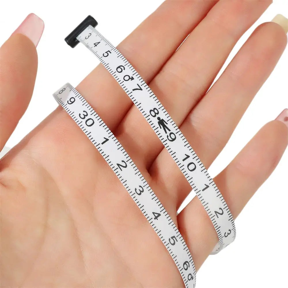 150cm Body Measuring Tape - Portable Fitness Calculator & Body Mass Measurement Ruler