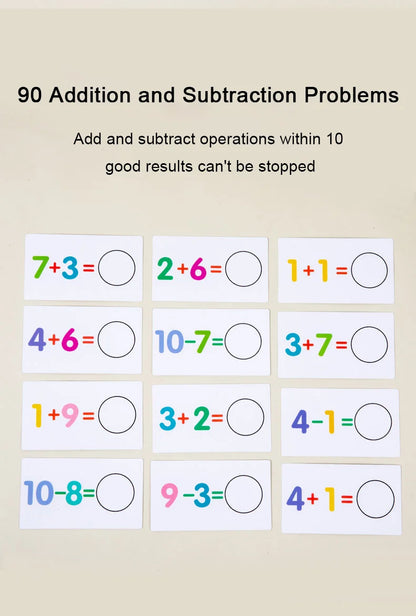 Children's Math Early Education Toy – Number Cognition & Mathematical Operations Learning Aids