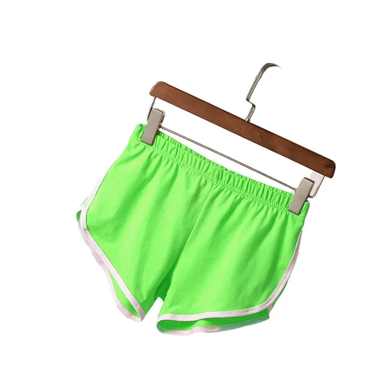 Women’s Sports & Fitness Shorts – Casual Gym, Yoga, Running, Cycling Hot Pants