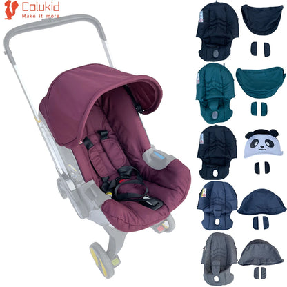 COLU KID® Stroller Accessories — Seat Cushion, Change Kit & Sunshade for Doona FooFoo Car Seat Strollers