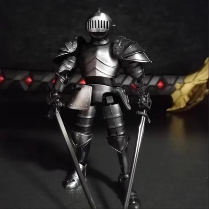 Medieval Knight Lucky 13 Action Figure – Movable Joint 3D Building Block Toy for Boys & Gift