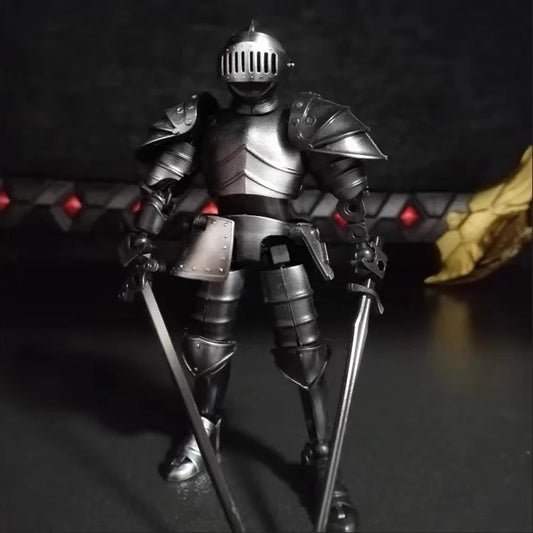 Medieval Knight Lucky 13 Action Figure – Movable Joint 3D Building Block Toy for Boys & Gift