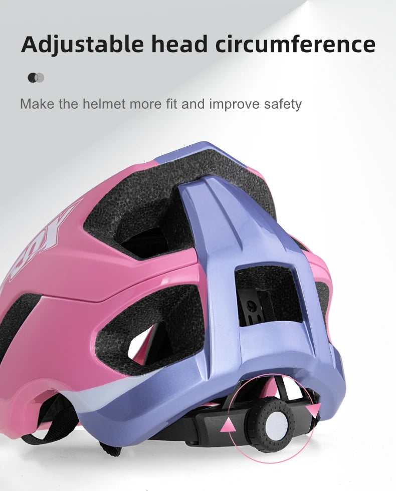 BATFOX MTB Cycling Helmet — Integrally-Molded Mountain Bike Helmet for Speed & Safety